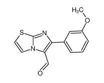 6-(3-methoxyphenyl)imidazo[2,1-b][1,3]thiazole-5-carbaldehyde 439094-67-4