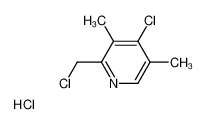 4-氯-2-(氯甲基)-3,5-二甲基吡啶盐酸盐(1:1)
