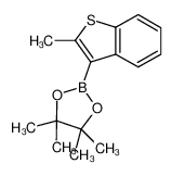 4,4,5,5-tetramethyl-2-(2-methylbenzo[b]thiophen-3-yl)-1,3,2-dioxaborolane 1174298-60-2