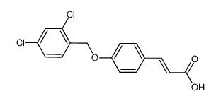 3-{4-[(2,4-二氯苄基)氧基]苯基}丙烯酸