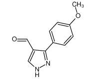 3-(4-甲氧基苯基)-1H-吡唑-4-甲醛图片