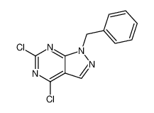 1-苄基-4,6-二氯-1H-吡唑并[3,4-d]嘧啶