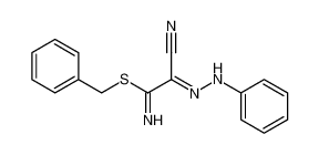 S-Benzyl(2-phenylhydrazono)cyanothioacetimidate 86017-95-0