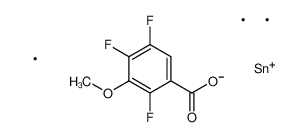 trimethylstannyl 2,4,5-trifluoro-3-methoxybenzoate 919299-24-4
