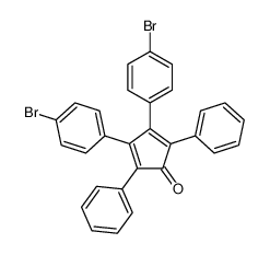 38268-11-0 structure, C29H18Br2O