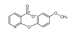 2-(4-METHOXYPHENOXY)-3-NITROPYRIDINE 76893-48-6