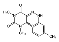 5-[(2,5-dimethylphenyl)hydrazinylidene]-1,3-dimethyl-1,3-diazinane-2,4,6-trione