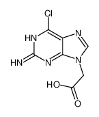 2-(2-amino-6-chloropurin-9-yl)acetic acid 149376-70-5