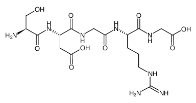 3-[(2-amino-3-hydroxypropanoyl)amino]-4-[[2-[[1-(carboxymethylamino)-5-(diaminomethylideneamino)-1-oxopentan-2-yl]amino]-2-oxoethyl]amino]-4-oxobutanoic acid 108608-63-5