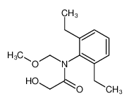N-(2,6-Diethylphenyl)-2-hydroxy-N-(methoxymethyl)acetamide 56681-55-1