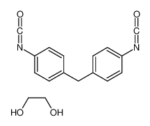 ethane-1,2-diol,1-isocyanato-4-[(4-isocyanatophenyl)methyl]benzene 25036-33-3