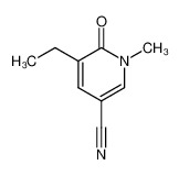 3-ethyl-1-methyl-2-oxo-1,2-dihydropyridine-5-carbonitrile 144152-16-9