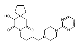 6-羟基-8-[4-(嘧啶-2-基)-1-哌嗪基丁基]-8-氮杂螺[4,5]癸烷-7,9-二酮