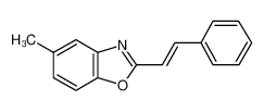 (E)-5-甲基-2-苯乙烯苯并噁唑