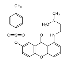 86456-20-4 [8-[2-(dimethylamino)ethylamino]-9-oxoxanthen-2-yl] 4-methylbenzenesulfonate