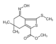4-羟基亚氨基-6,6-二甲基-3-(甲基硫代)-4,5,6,7-四氢苯并[c]噻吩-1-羧酸甲酯