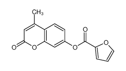 (4-methyl-2-oxochromen-7-yl) furan-2-carboxylate 87468-02-8