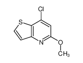 7-氯-5-甲氧基-噻吩并[3,2-b]吡啶图片