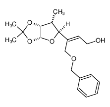 (1R,3S,4R,5R)-3-[(E/Z)-1-benzyloxymethyl-3-hydroxy-1-propenyl]-4-methyl-7,7-dimethyl-2,6,8-trioxabicyclo[3.3.0]octane 184964-73-6