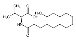 3-methyl-2-(tetradecanoylamino)butanoic acid 14379-30-7