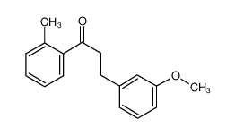 3-(3-methoxyphenyl)-1-(2-methylphenyl)propan-1-one 898774-37-3