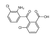 2-amino-2',3-dichlorobenzophenone-6'-carboxylic acid 81697-48-5