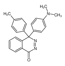 4-(4-(dimethylamino)phenyl)-4-(p-tolyl)phthalazin-1(4H)-one 95082-48-7