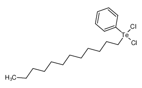 dichloro(dodecyl)phenyltellurium 75250-43-0
