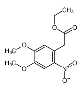 ethyl 2-(4,5-dimethoxy-2-nitrophenyl)acetate