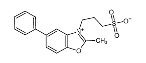 2-甲基-5-苯基-3-(3-磺丙基)苯并噁唑鎓氢氧化物内盐
