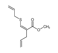 methyl (Z)-2-((allylthio)methylene)pent-4-enoate 82937-18-6