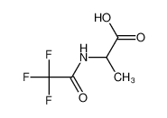 2-[(2,2,2-trifluoroacetyl)amino]propanoic acid 407-23-8