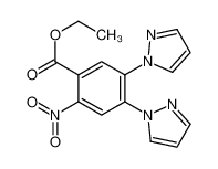 2-硝基-4,5-二(1-吡唑)苯甲酸乙酯