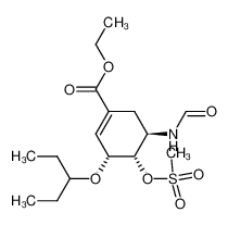 877238-97-6 ethyl (3R,4S,5R)-3-(1-ethylpropoxy)-5-N-formylamino-4-methanesulfonyloxy-1-cyclohexene-1-carboxylate