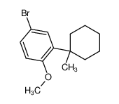 4-bromo-2-(1-methylcyclohexyl)-anisole 111008-56-1