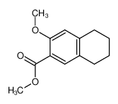 Methyl 3-methoxy-5,6,7,8-tetrahydronaphthalene-2-carboxylate 78112-34-2