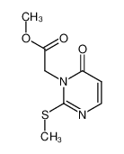 2-methylthio-3-(methoxycarbonyl)methylpyrimid-4-one 115415-06-0