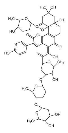 104443-43-8 structure, C51H60O19