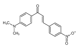 (E)-1-[4-(dimethylamino)phenyl]-3-(4-nitrophenyl)prop-2-en-1-one 1234-17-9
