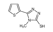 68744-66-1 4-甲基-5-(2-噻吩)-4H-1,2,4-噻唑-3-硫醇