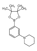 1-[3-(4,4,5,5-四甲基-1,3,2-二噁硼烷-2-基)苯基]哌啶