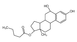 6alpha-羟基-17beta-雌二醇17-戊酸酯