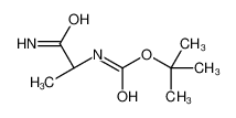 N-(叔丁氧羰基)-D-丙氨酰胺