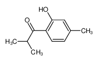 1-(2-hydroxy-4-methylphenyl)-2-methylpropan-1-one 116557-45-0