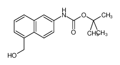 tert-butyl N-[5-(hydroxymethyl)naphthalen-2-yl]carbamate 685902-89-0
