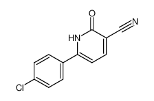 3-cyano-6-(4-chlorophenyl)pyridine-2(1H)-one 23148-51-8