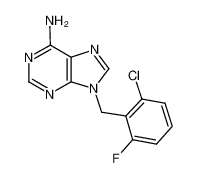 9-(2-Chloro-6-fluorobenzyl)-9H-purin-6-amine 55779-18-5