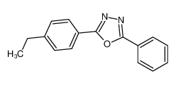 2-(4-ethylphenyl)-5-phenyl-1,3,4-oxadiazole 113583-80-5