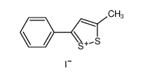 3-methyl-5-phenyldithiol-1-ium 37344-00-6