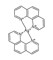 37506-55-1 structure, C24H16AgN4+++++